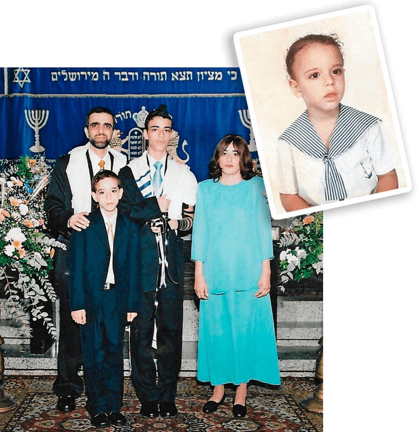 imagen familia rabino Simantob